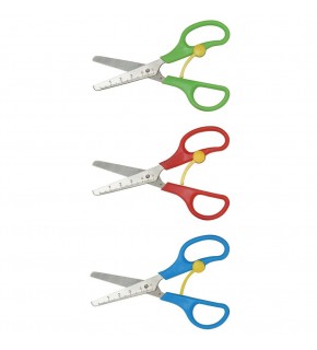 Puti Okul Makası Cetvelli Yaylı 1055 (1 Adet)