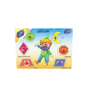 Play Wood Ahşap Tutmalı Şekiller Ony-151/152