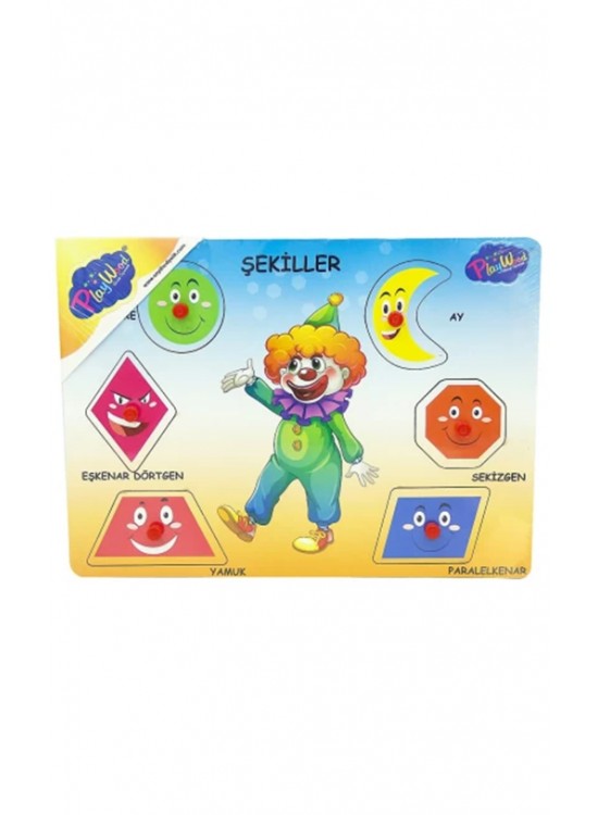 Play Wood Ahşap Tutmalı Şekiller Ony-151/152