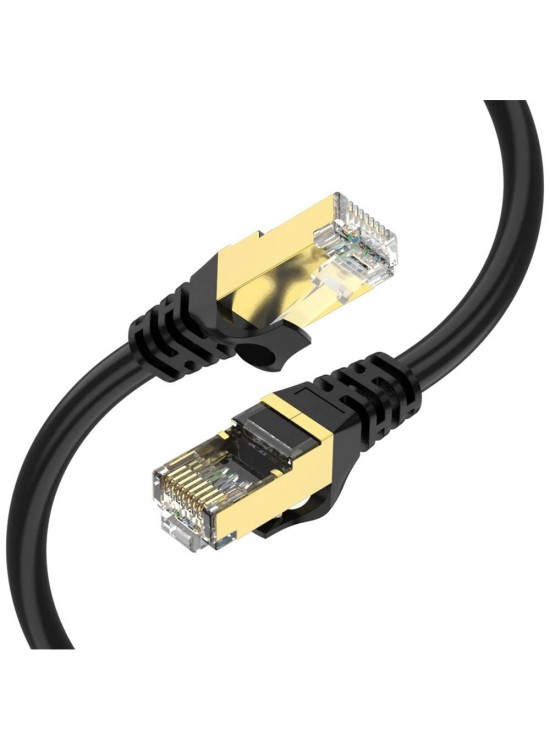Qgeem QG-OT0601 1mt Cat6 CU AWG24-7 UTP Siyah Network Kablosu Qgeem QG-OT0601 1mt Cat6 CU AWG24-7 UTP Siyah Network Kablosu
