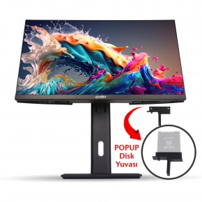 Quadro EXPANSE AI B424 IPS Ci5 14400 16gb 512gb NVME SSD OB VGA FreeDOS 23.8"  AIO P.İzi