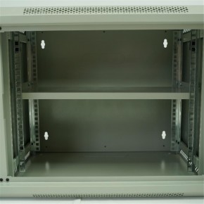 Racksan ML-6409S 9U Duvar Tipi Kabinet (450-530-400) Raf+Fan+Priz