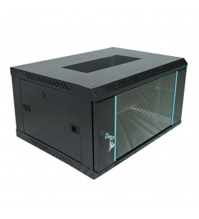 Racksan MT-6607S 7U Duvar Tipi Kabinet (350-600-600) Raf+Fan+Priz