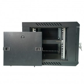 Racksan MT-6607S 7U Duvar Tipi Kabinet (350-600-600) Raf+Fan+Priz