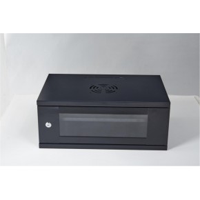 Racksan SE-6404S 4U Duvar Tipi Kabinet (240-530-400) Raf+Fan