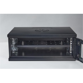 Racksan SE-6407S 7U Duvar Tipi Kabinet (350-530-400) Raf+Fan+Priz