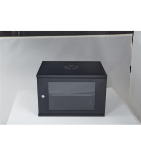 Racksan SE-6409S 9U Duvar Tipi Kabinet (450-530-400) Raf+Fan+Priz