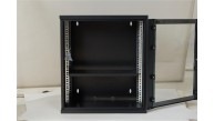 Racksan SE-6412S 12U Duvar Tipi Kabinet (600-530-400) Raf+Fan+Priz
