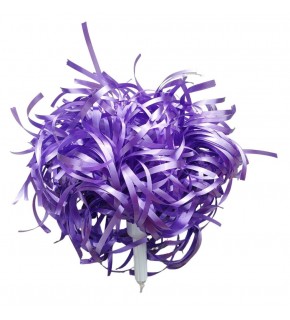 Rafya Gösteri Ponpon Mor P3559