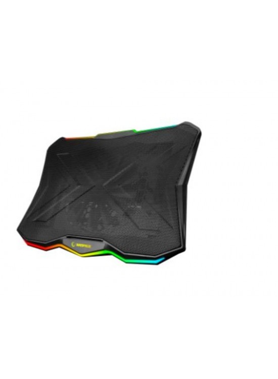 Rampage AD-RC8 SHOWY Siyah 180mm Fan 15-17 RGB Işıklı Notebook Soğutucu Stand