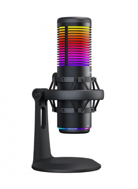 Rampage BEMOL Siyah RGB Shock Mount Masaüstü Mikrofon