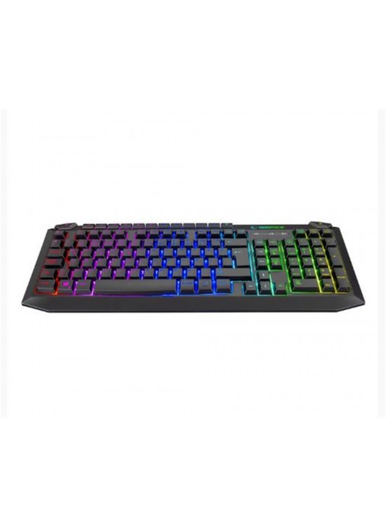 Rampage KB-R310 BROKER V2 Siyah Usb Gökkuşağı Zemin Aydınlatmalı 12800 DPI Oyuncu Klavye + Mouse Set