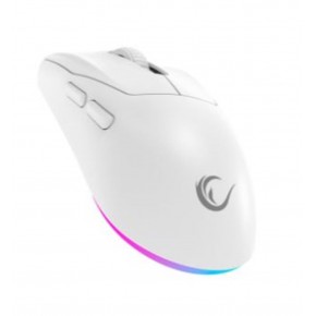 Rampage PROTE M5 PRO Kablosuz Beyaz RGB Ledli Şarjlı 26000 DPI 3395 Sensor Gaming Oyuncu Mouse