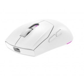 Rampage PROTE M5 PRO Kablosuz Beyaz RGB Ledli Şarjlı 26000 DPI 3395 Sensor Gaming Oyuncu Mouse