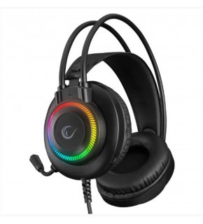 Rampage RM-K27 X-JAMMER Rainbow Ledli PC USB 3.5M PS4-XBOX-Mobile Gaming Oyuncu Mikrofonlu Kulaklık