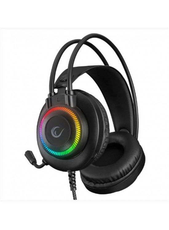 Rampage RM-K27 X-JAMMER Rainbow Ledli PC USB 3.5M PS4-XBOX-Mobile Gaming Oyuncu Mikrofonlu Kulaklık