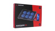 Rampage SIXPOWER R9 6 Fan RGB Işıklı Telefon Tutuculu Notebook Soğutucu