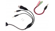 Rampage SN-R5 X-CORE Siyah-kırmızı Oyuncu Mikrofonlu Kulaklık Usb Rampage SN-R5 X-CORE Siyah-kırmızı Oyuncu Mikrofonlu Kulaklık Usb