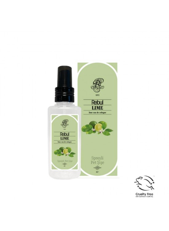 Rebul 125ml Lime Spreyli Kolonya Pet Rebul 125ml Lime Spreyli Kolonya Pet