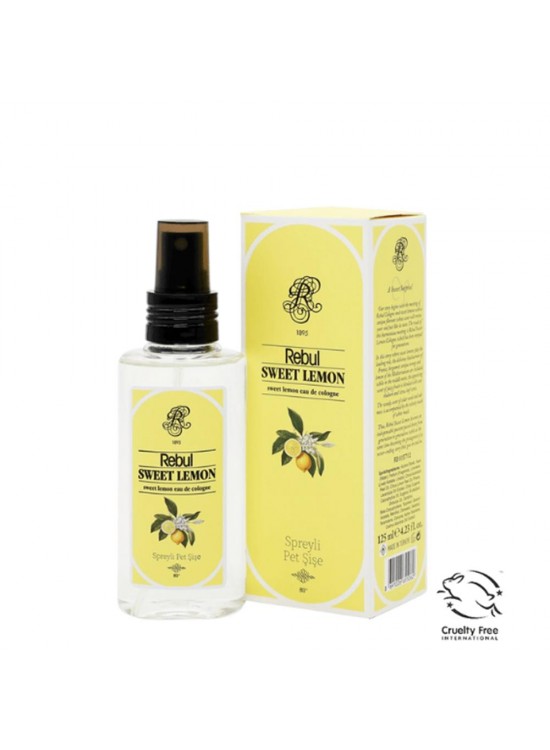 Rebul 125ml Sweet Lemon  Kolonya Pet
