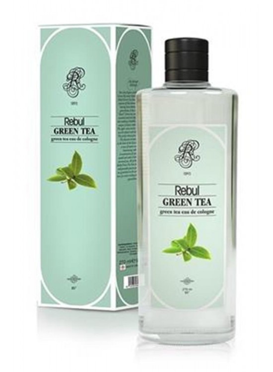 Rebul 250ml Green Tea Kolonya Cam Şişe Rebul 250ml Green Tea Kolonya Cam Şişe