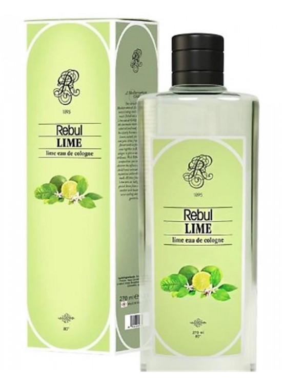 Rebul 250ml Lime Kolonya Cam Şişe