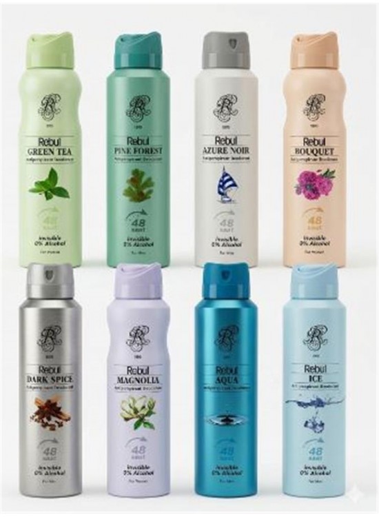 Rebul Azure Noir 150ml Bay Deodorant Rebul Azure Noir 150ml Bay Deodorant