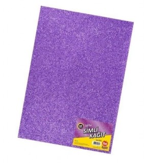 Red Apple Simli Karton 50X70 Mor 10 Lu