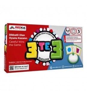 Redka 3 Te 3 Rd5481 Akıl, Zeka ve Strateji Oyunu, Kutu Oyunu