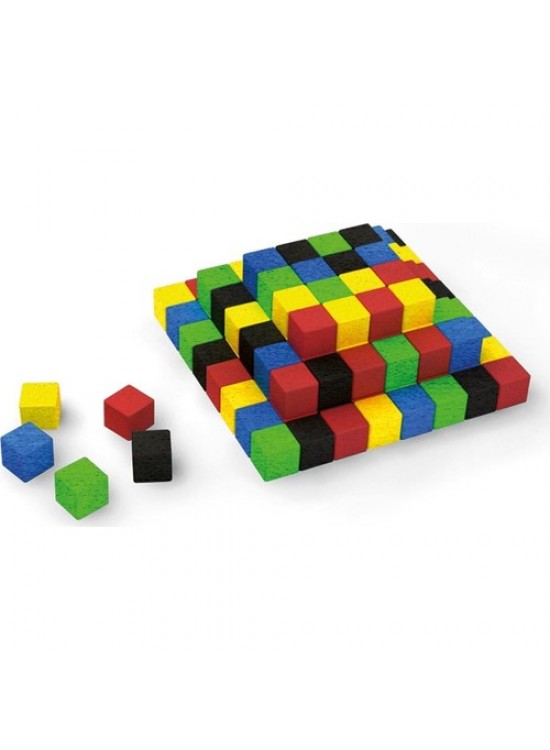 Redka Birim Küpleri Ahşap Rd5459 Akıl, Zeka ve Strateji Oyunu, Kutu Oyunu