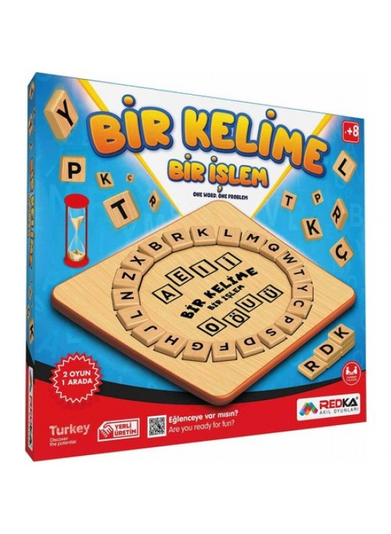 Redka Çok Kelime Çok İşlem Rd5453 Akıl, Zeka ve Strateji Oyunu, Kutu Oyunu