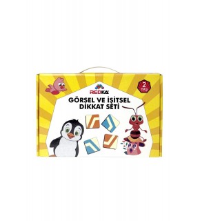Redka Görsel Ve İşitsel Dikkat Seti 2 Yaş RD8670