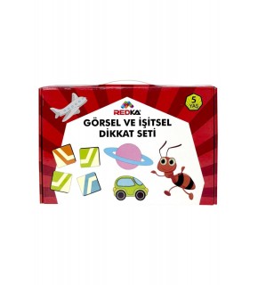 Redka Görsel Ve İşitsel Dikkat Seti 5 Yaş RD8673