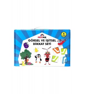 Redka Görsel Ve İşitsel Dikkat Seti 6 Yaş RD8674