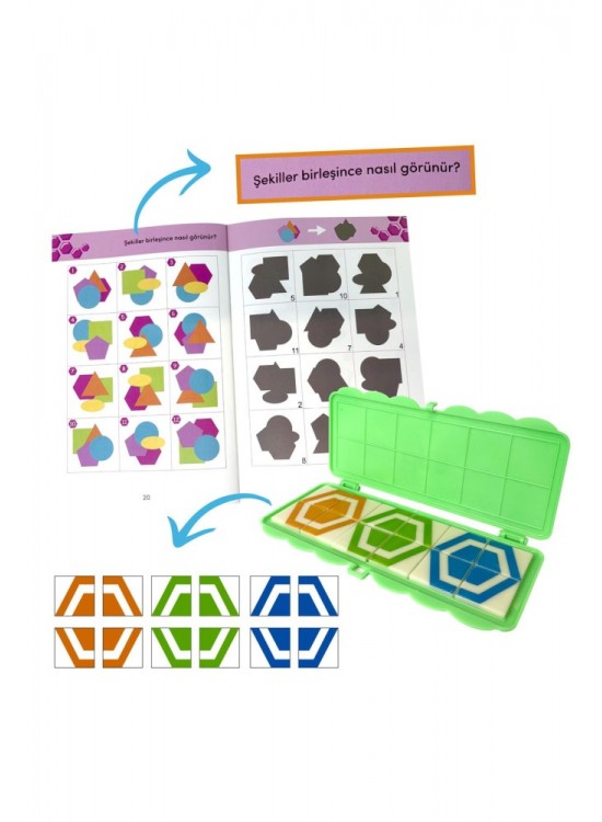 Redka Görsel Ve İşitsel Dikkat Seti 7 Yaş RD8675 Redka Görsel Ve İşitsel Dikkat Seti 7 Yaş RD8675