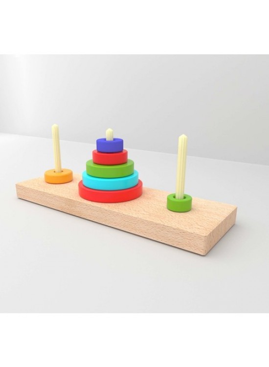 Redka Hanoi Kuleleri Rd5209 Akıl, Zeka ve Strateji Oyunu, Kutu Oyunu