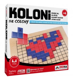 Redka Koloni Rd5444 Akıl, Zeka ve Strateji Oyunu, Kutu Oyunu