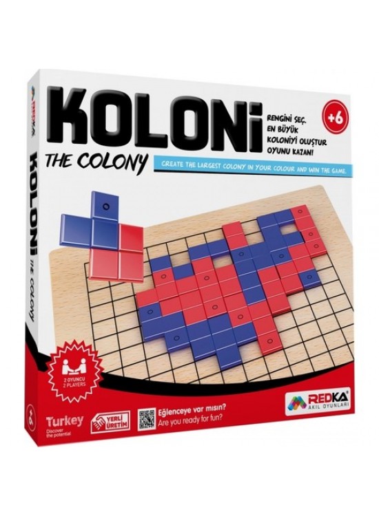Redka Koloni Rd5444 Akıl, Zeka ve Strateji Oyunu, Kutu Oyunu