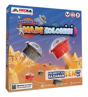 Redka Mars Kolonisi RD5622 Akıl, Zeka ve Strateji Oyunu, Kutu Oyunu