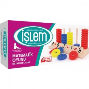 Redka Matematik İşlem Oyunu Akıl, Zeka ve Strateji Oyunu, Kutu Oyunu