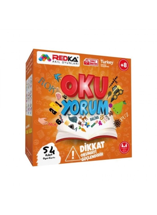 Redka Oku Yorum Rd572 Akıl, Zeka ve Strateji Oyunu, Kutu Oyunu