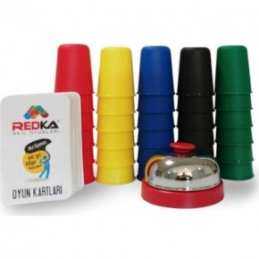 Redka Pratik Bardaklar Rd5208 Akıl, Zeka ve Strateji Oyunu, Kutu Oyunu