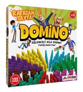 Redka Rafadan Tayfa Domino Rd5450 Akıl, Zeka ve Strateji Oyunu, Kutu Oyunu