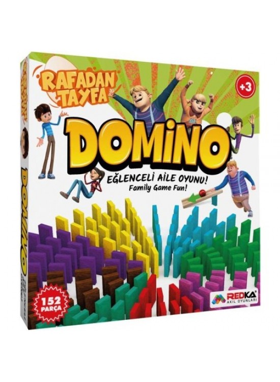 Redka Rafadan Tayfa Domino Rd5450 Akıl, Zeka ve Strateji Oyunu, Kutu Oyunu