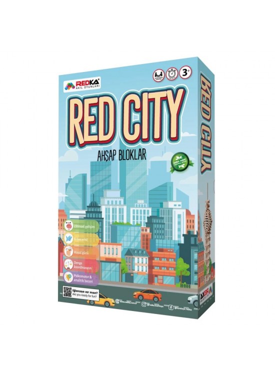 Redka Redcity Akıl, Zeka ve Strateji Oyunu, Kutu Oyunu