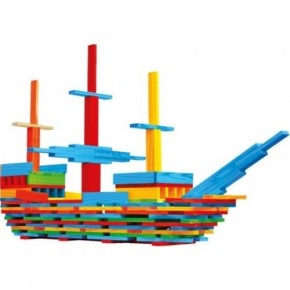 Redka Redcity Renkli Ahşap Bloklar RD5207 Akıl, Zeka ve Strateji Oyunu, Kutu Oyunu