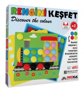 Redka Rengini Keşfet Rd5457 Akıl, Zeka ve Strateji Oyunu, Kutu Oyunu