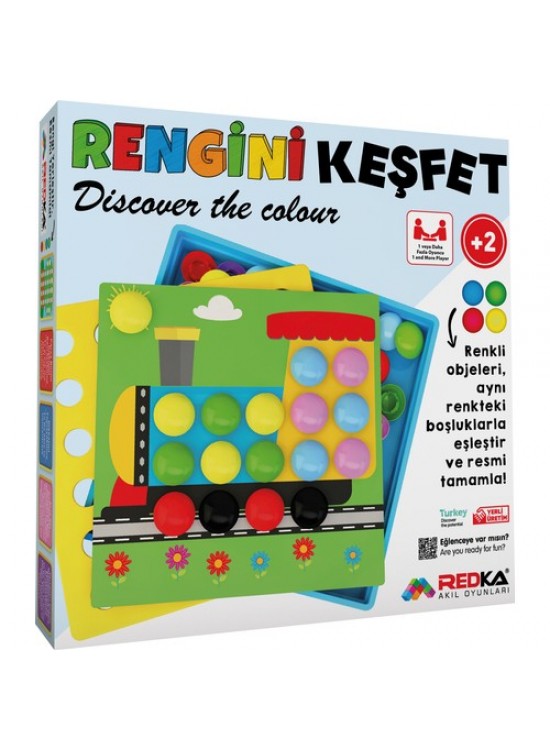 Redka Rengini Keşfet Rd5457 Akıl, Zeka ve Strateji Oyunu, Kutu Oyunu