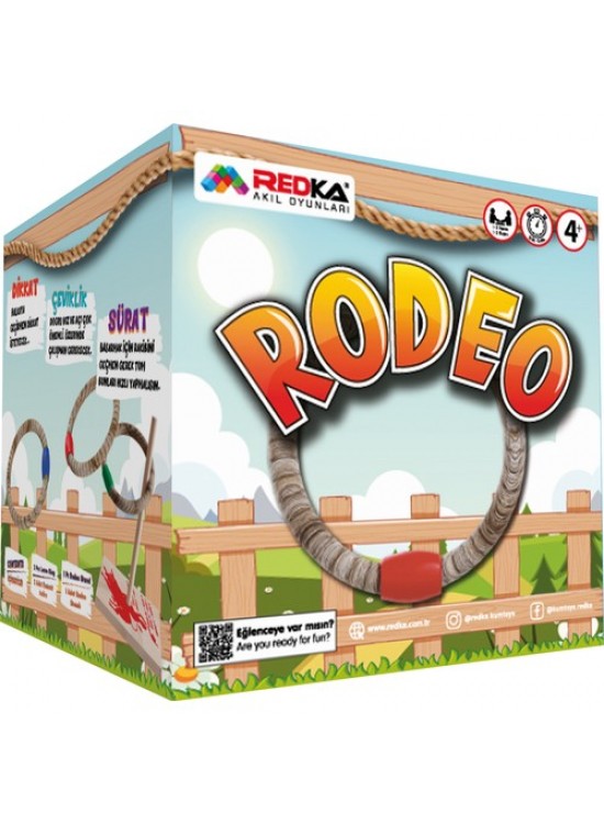 Redka Rodeo RD5619 Akıl, Zeka ve Strateji Oyunu, Kutu Oyunu