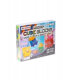 Redka Wooden Cubes Blocks